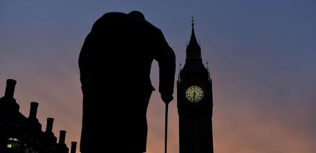 Il palazzo di Westminster al tramonto © AP