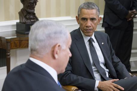 Netanyahu e Obama in una foto d'archivio © EPA