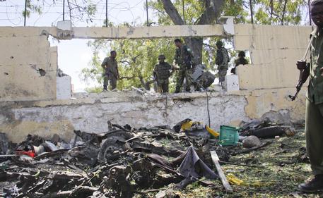 Autobomba a Mogadiscio in una foto di archivio © AP