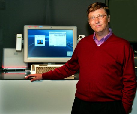 Bill Gates scrive ai dipendenti per i 40 anni di Microsoft © EPA