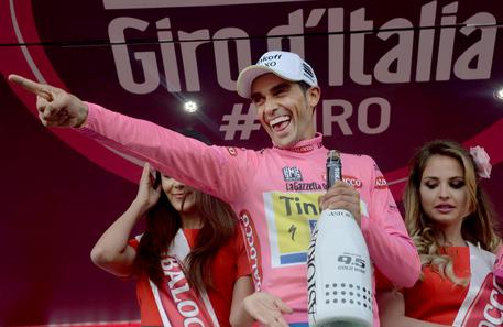 Giro: 5/a tappa, Contador è la nuova maglia rosa © ANSA