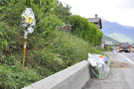 Morti bimbo di 20 mesi e centauro a Sarre (Aosta) © ANSA