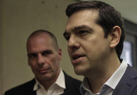 Alexis Tsipras e Yanis Varoufakis © EPA