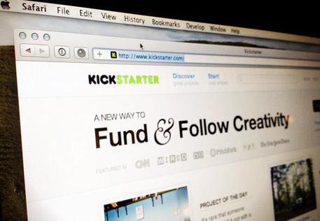 Sbarca in Italia Kickstarter, 'crowdfunding' anche in euro © ANSA