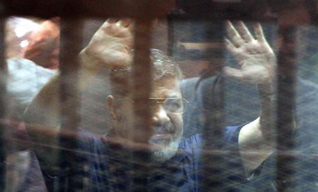 L'ex presidente egiziano Mohamed Morsi © ANSA 