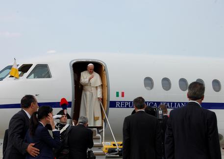 Il Papa lascia Torino © ANSA
