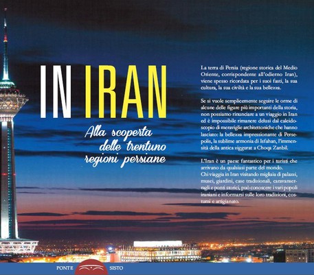 La copertina del libro 'In Iran' © ANSA