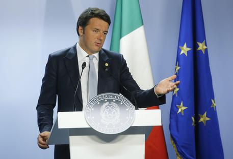 Matteo Renzi in una foto d'archivio © EPA