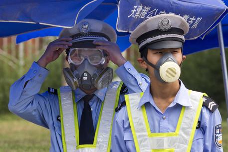 Tianjin, paura chimica, scatta evacuazione © AP