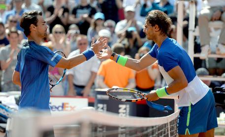 Rafael Nadal e Fabio Fognini © EPA