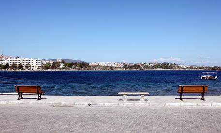 La baia di Datca, nel sud dell'Egeo in Turchia, in una foto del 2009 © ANSA 