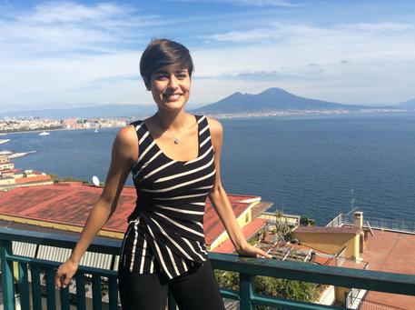 Miss Italia Alice Sabatini a Napoli © ANSA