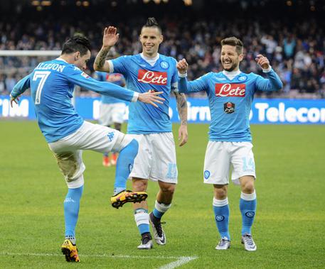 Goleade da scudetto, strapotere Napoli-Juventus © AP