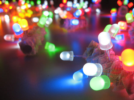 Una molecola fluorescente apre la nuova rivoluzione dei Led (fonte: Akimbomidget at English Wikipedia) © Ansa