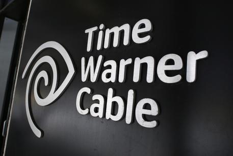 Il logo di Time Warner Cable, il core business del gruppo che offre tv via cavo, telefonia e streaming © ANSA