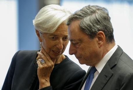 Draghi, ripresa continua, velocit moderata © EPA