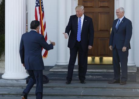 Trump:riceve Romney a club golf,faccia a faccia dopo scontri © AP