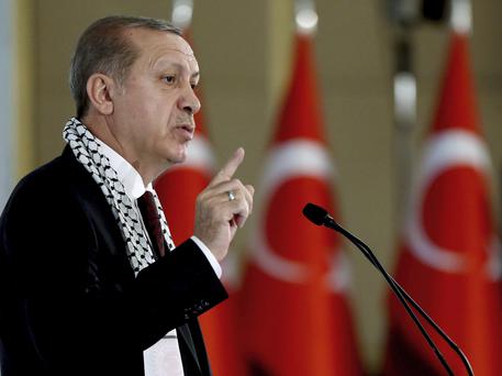 Il presidente turco Erdogan © AP