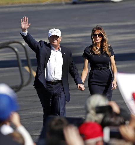 Donad Trump,Melania Trump © AP