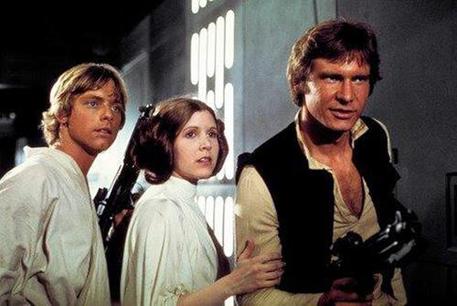 I protagonisti della prima serie di Star Wars © AP
