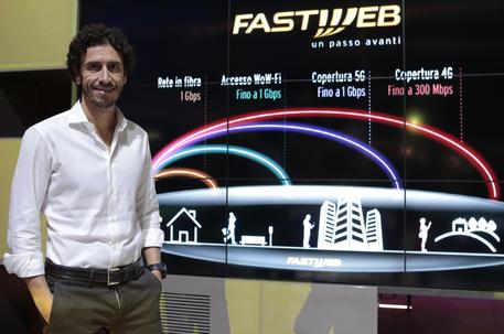 L'amministratore delegato di Fastweb Alberto Calcagno © ANSA