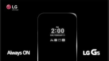 LG, smartphone con schermo 