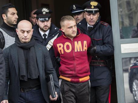 L'arresto di Mihai Florin Diaconescu © ANSA