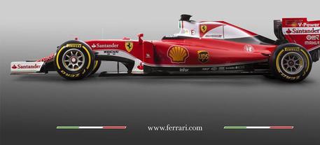 Vettel guida la nuova Ferrari Formula One 'SF16-H' © EPA