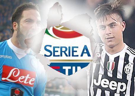 In Serie A, il duello Napoli-Juventus © ANSA