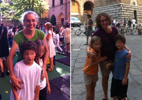 Le due mamme statunitensi che hanno chiesto il riconoscimento dell'adozione dei figli in Italia © ANSA