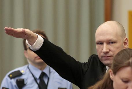 Anders Breivik © EPA