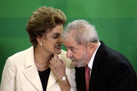 Dilma Rousseff e Lula © EPA
