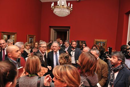 Arte: inaugurata a Osimo la mostra 'Lotto, Artemisia, Guercino: le stanze segrete di Vittorio Sgarbi' © ANSA