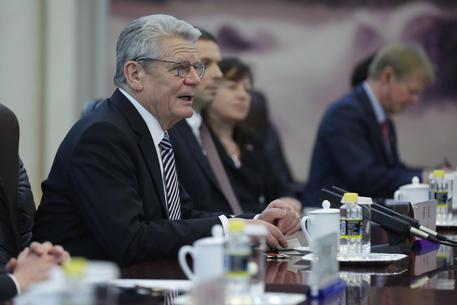 Il presidente tedesco Joachim Gauck © EPA