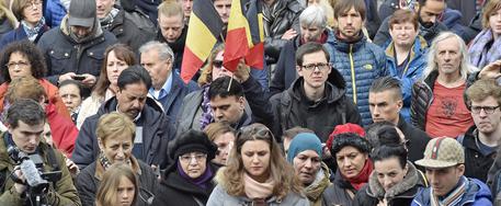 Bruxelles: minuto di silenzio in citt © AP