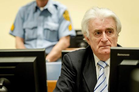 Radovan Karadzic at the International Criminal Tribunal for Former Yugoslavia (ICTY) in The Hague © EPA