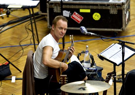 Sting agli Abbey Road Studios © ANSA