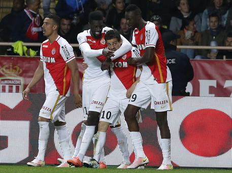 Ligue1: Monaco vince 2-1 e scavalca il Lione al secondo posto © EPA