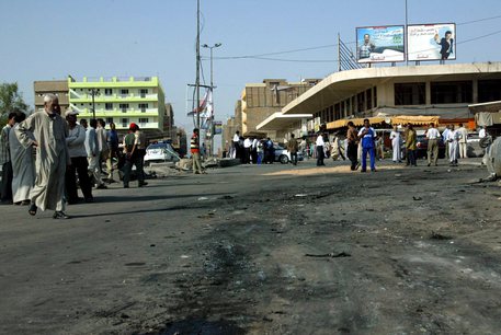 Foto archivio, un attentato a Baghdad © ANSA 
