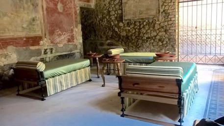 Pompei, riapre Villa Imperiale con allestimento che racconta vita quotidiana © ANSA