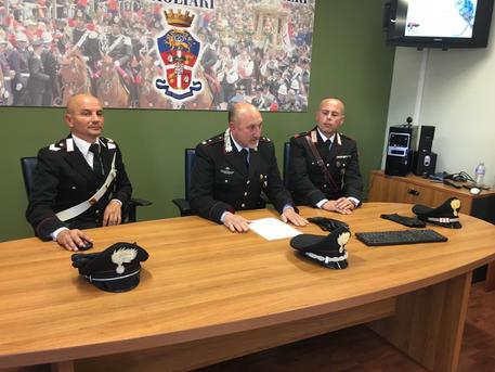 Operazione antidroga tra Cagliari e Sulcis: conferenza stampa Carabinieri © ANSA