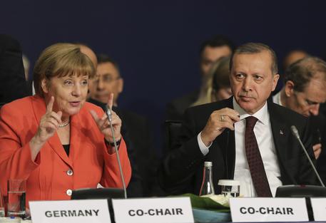 Recep Tayyip Erdogan, Angela Merkel © AP