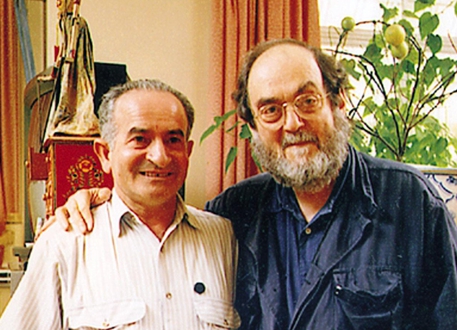 Emilio D'Alessandro e Stanley Kubrick © ANSA