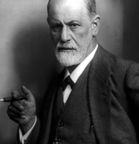 Sigmund Freud fotografato da Max Halberstadt (1922) per il New York Times, immagine dall'archivio della rivista Life © Ansa