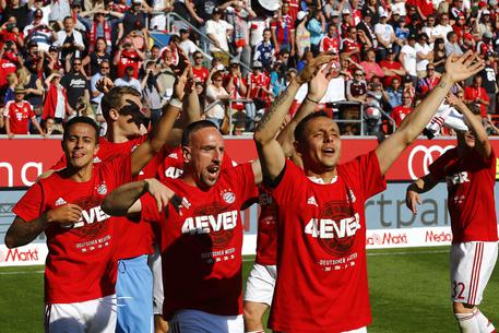 Bundesliga: Bayern campione, quarto titolo di fila © AP