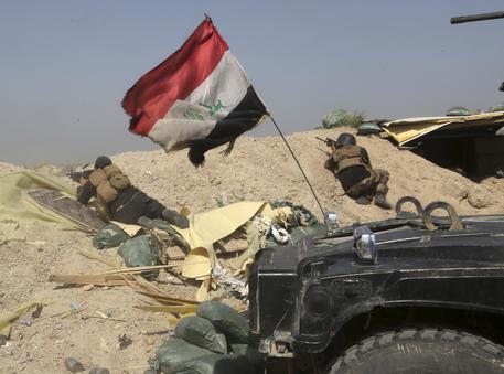 Forze irachene nei pressi di Falluja © AP