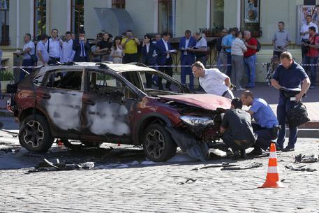 Ucraina: esplode auto, ucciso giornalista © AP