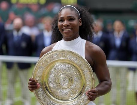 Tennis: Serena Williams vince Wimbledon, è 22/o Slam © AP
