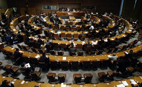 USA UN GENERAL ASSEMBLY ON ILLEGAL ISRAELI ACTIONS [ARCHIVE MATERIAL 20040720 ] © ANSA 