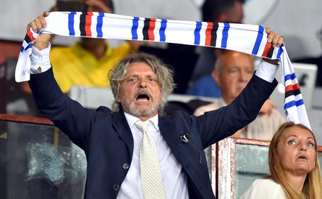 Il presidente della Sampdoria Massimo Ferrero © ANSA